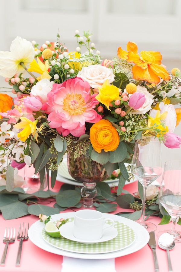  Citrus Inspired Bridal Brunch with Mimosas