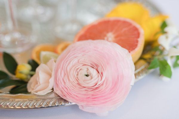  Citrus Inspired Bridal Brunch with Mimosas