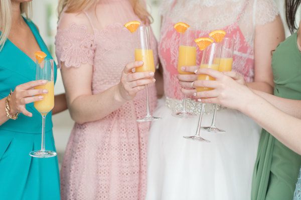  Citrus Inspired Bridal Brunch with Mimosas