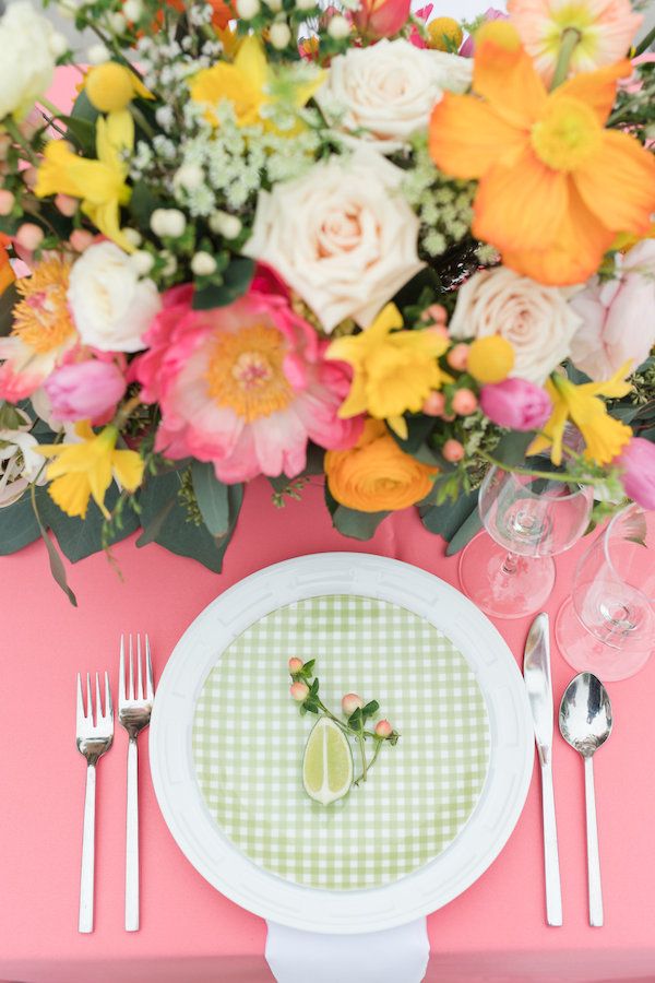  Citrus Inspired Bridal Brunch with Mimosas