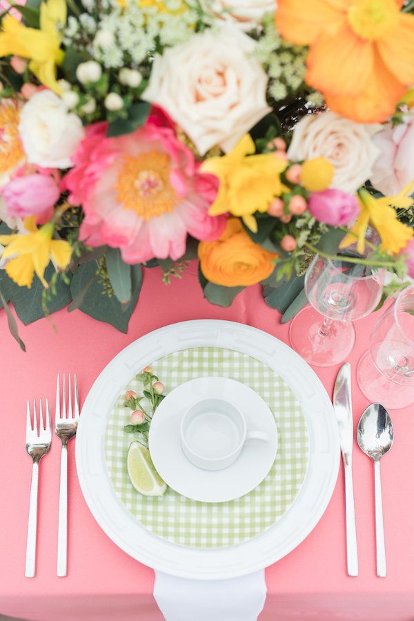  Citrus Inspired Bridal Brunch with Mimosas