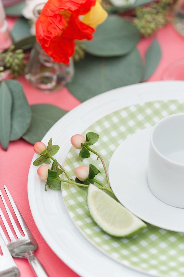  Citrus Inspired Bridal Brunch with Mimosas