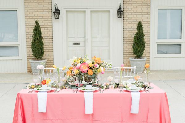  Citrus Inspired Bridal Brunch with Mimosas