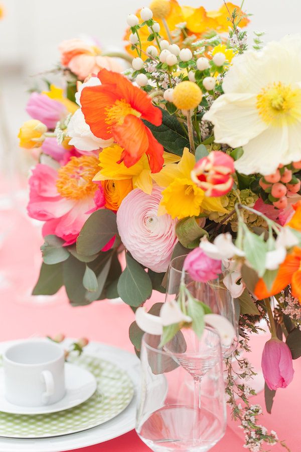  Citrus Inspired Bridal Brunch with Mimosas