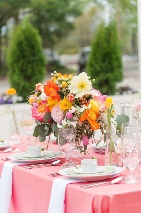  Citrus Inspired Bridal Brunch with Mimosas