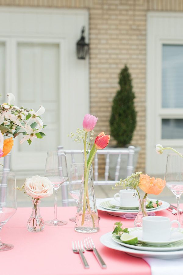  Citrus Inspired Bridal Brunch with Mimosas