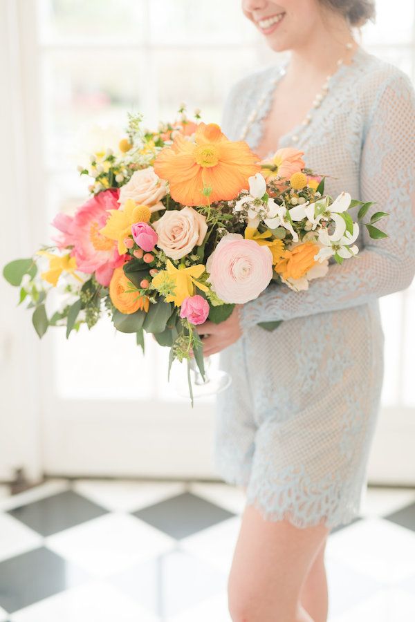  Citrus Inspired Bridal Brunch with Mimosas