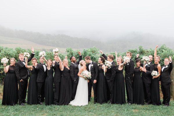  A Classic and Romantic Vineyard Wedding