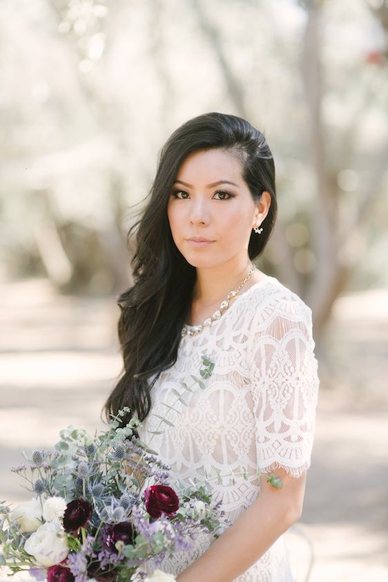  Lovely Lavender Engagement Session - Carissa Woo Photography, Florals and Styling by Chloe and Mint