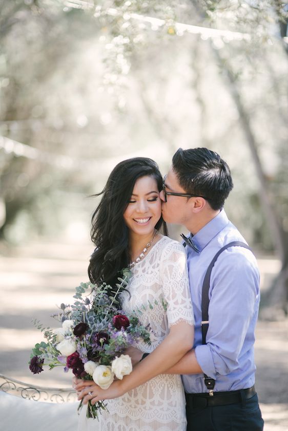  Lovely Lavender Engagement Session - Carissa Woo Photography, Florals and Styling by Chloe and Mint