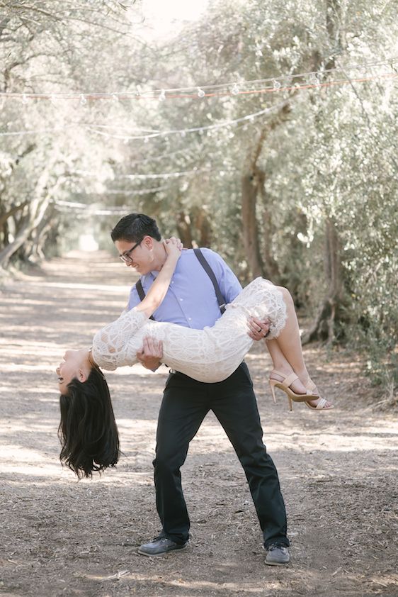  Lovely Lavender Engagement Session - Carissa Woo Photography, Florals and Styling by Chloe and Mint