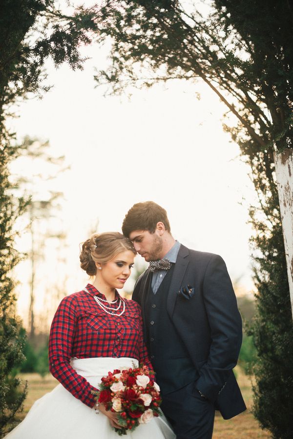 Christmas Tree Farm Inspiration Shoot - www.theperfectpalette.com - Designed by The Bride Link + Custom Love Gifts - JoPhoto