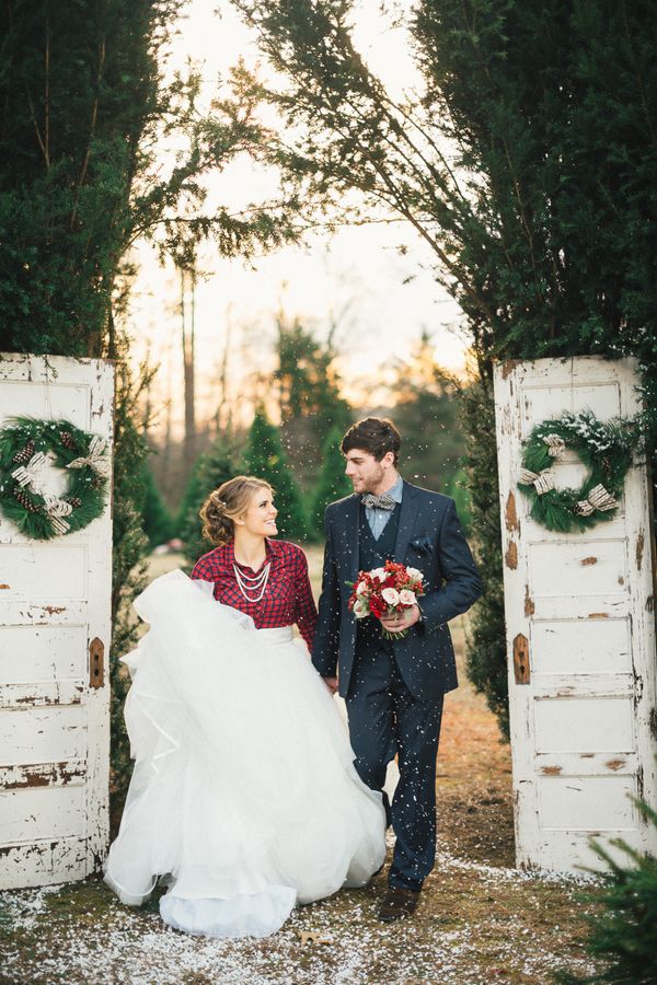 Christmas Tree Farm Inspiration Shoot - www.theperfectpalette.com - Designed by The Bride Link + Custom Love Gifts - JoPhoto