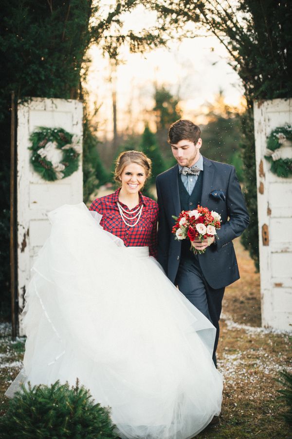 Christmas Tree Farm Inspiration Shoot - www.theperfectpalette.com - Designed by The Bride Link + Custom Love Gifts - JoPhoto