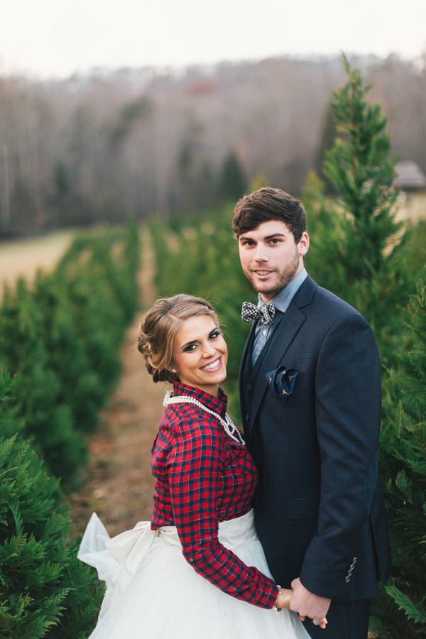 Christmas Tree Farm Inspiration Shoot - www.theperfectpalette.com - Designed by The Bride Link + Custom Love Gifts - JoPhoto