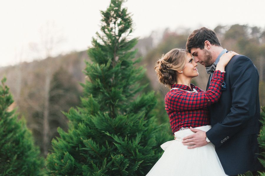 Christmas Tree Farm Inspiration Shoot - www.theperfectpalette.com - Designed by The Bride Link + Custom Love Gifts - JoPhoto