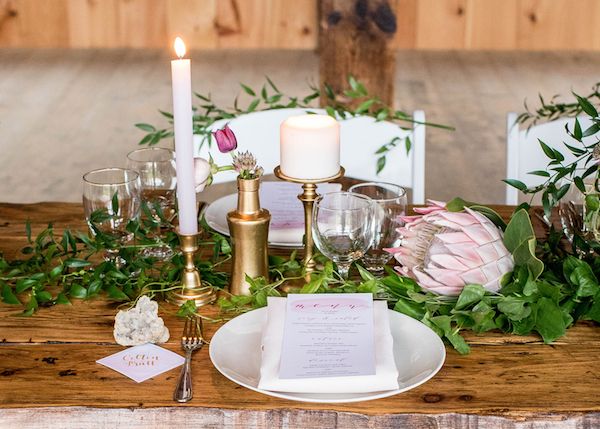  Bohemian Romance Meets Barn Wood Inspiration