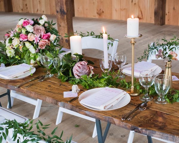  Bohemian Romance Meets Barn Wood Inspiration