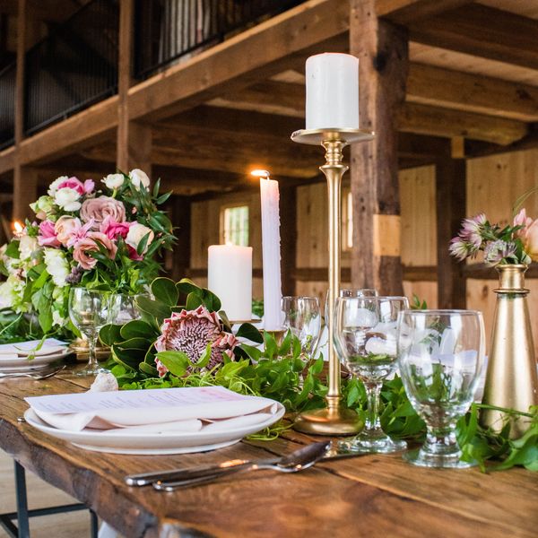  Bohemian Romance Meets Barn Wood Inspiration