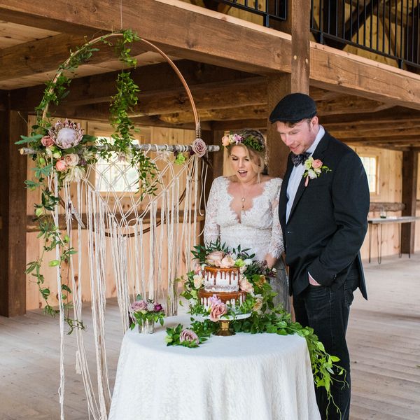  Bohemian Romance Meets Barn Wood Inspiration