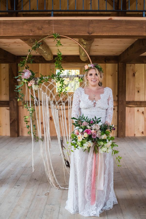  Bohemian Romance Meets Barn Wood Inspiration