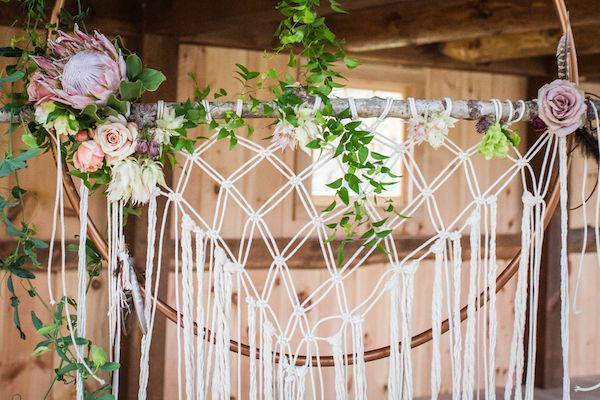  Bohemian Romance Meets Barn Wood Inspiration