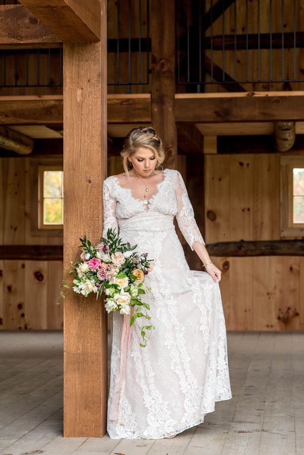  Bohemian Romance Meets Barn Wood Inspiration