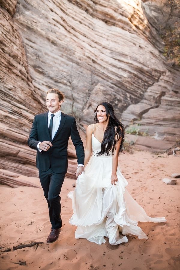  Candlelit Elopement in Zion National Park