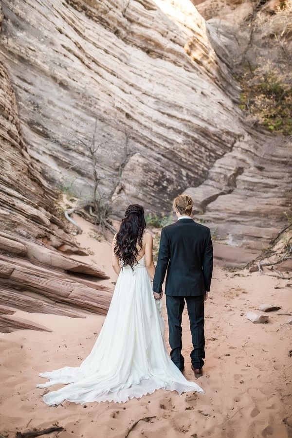  Candlelit Elopement in Zion National Park