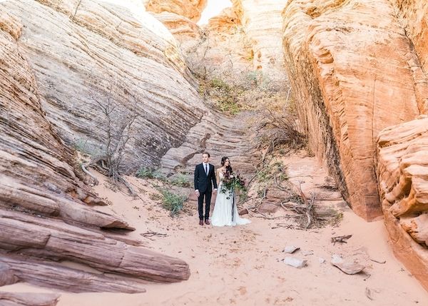  Candlelit Elopement in Zion National Park