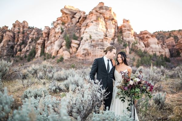  Candlelit Elopement in Zion National Park