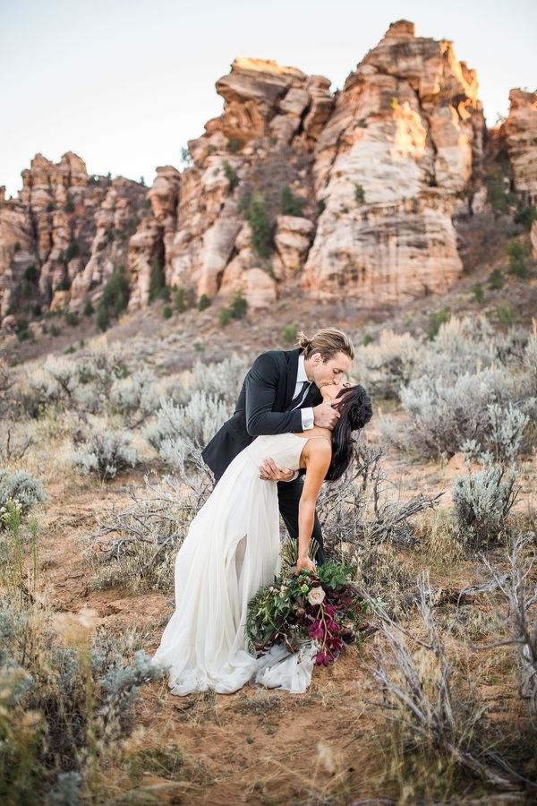  Candlelit Elopement in Zion National Park