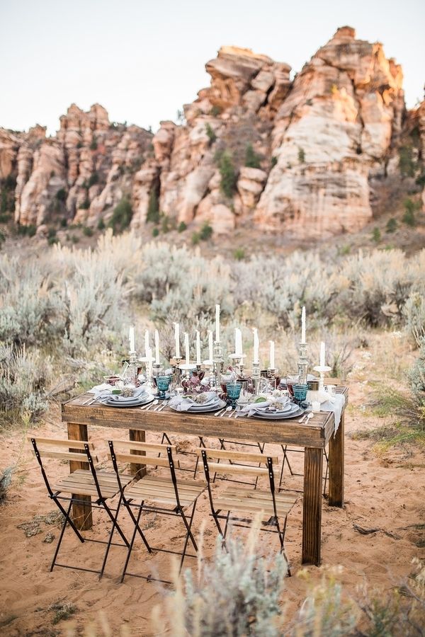  Candlelit Elopement in Zion National Park