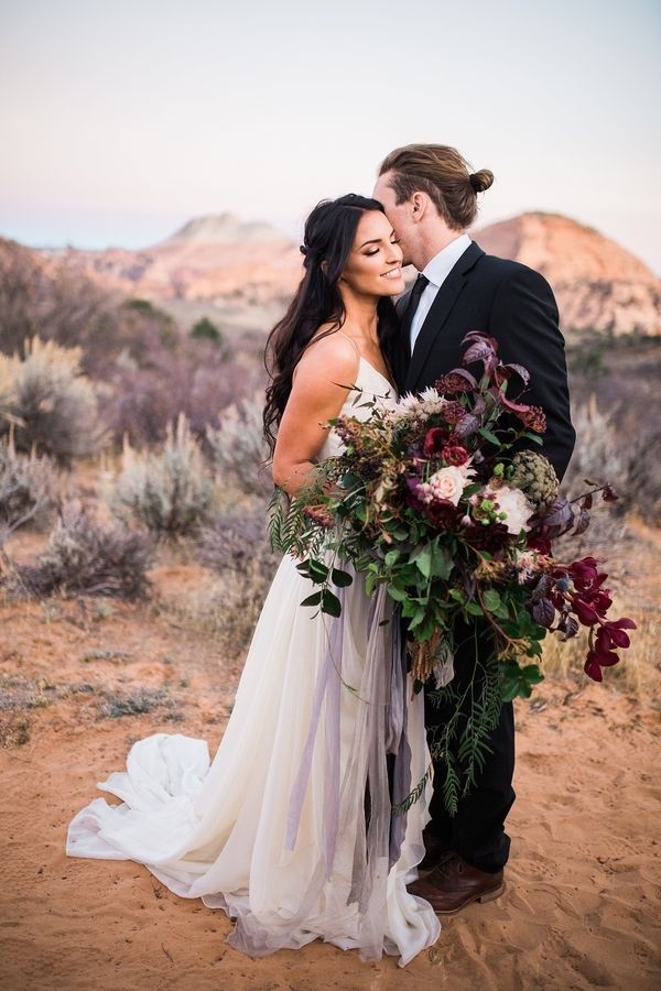  Candlelit Elopement in Zion National Park