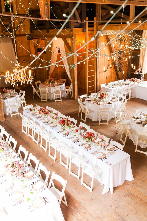  Vibrant Pink Dream Wedding at Rivercrest Farm