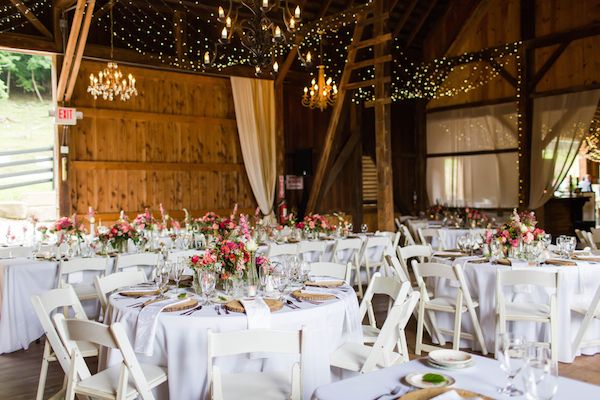  Vibrant Pink Dream Wedding at Rivercrest Farm