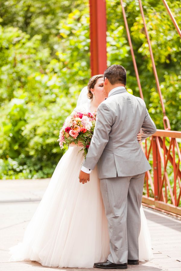  Vibrant Pink Dream Wedding at Rivercrest Farm