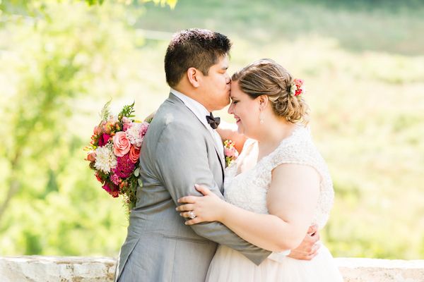  Vibrant Pink Dream Wedding at Rivercrest Farm