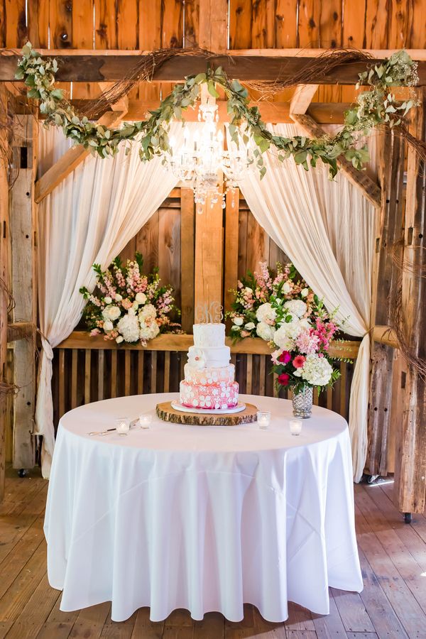  Vibrant Pink Dream Wedding at Rivercrest Farm