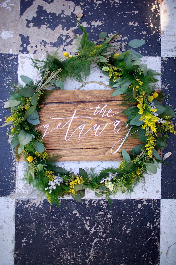  A Modern Meets Vintage Elopement in Yellow and Gray