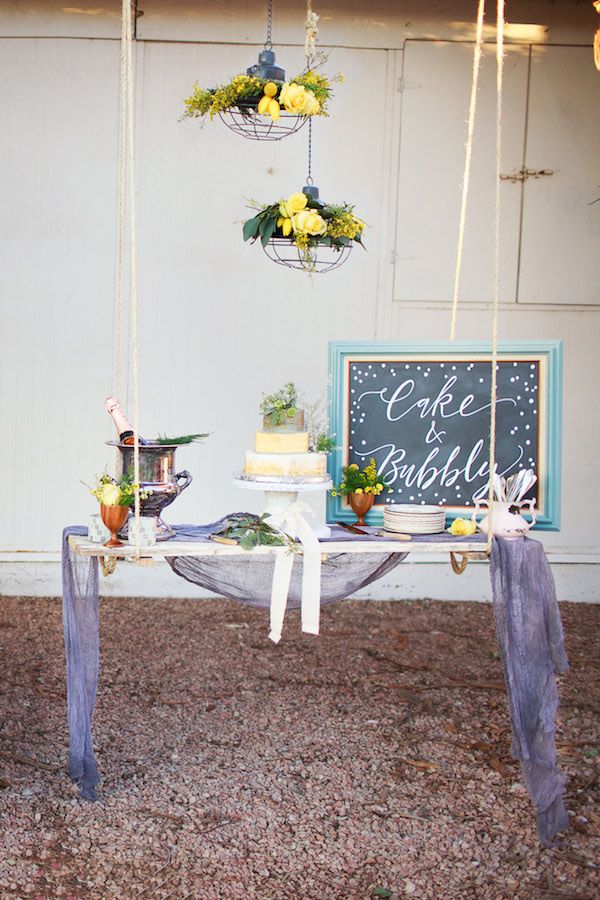  A Modern Meets Vintage Elopement in Yellow and Gray