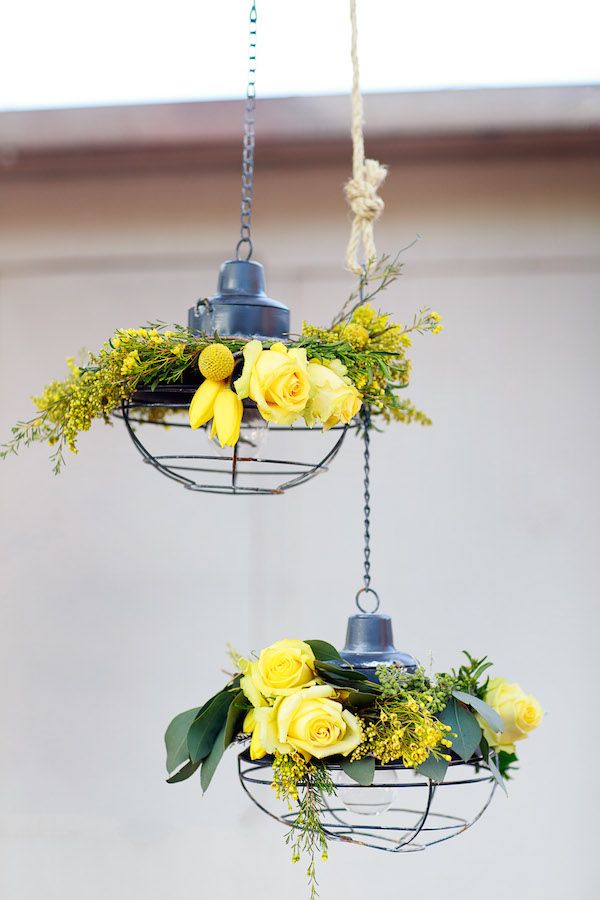  A Modern Meets Vintage Elopement in Yellow and Gray