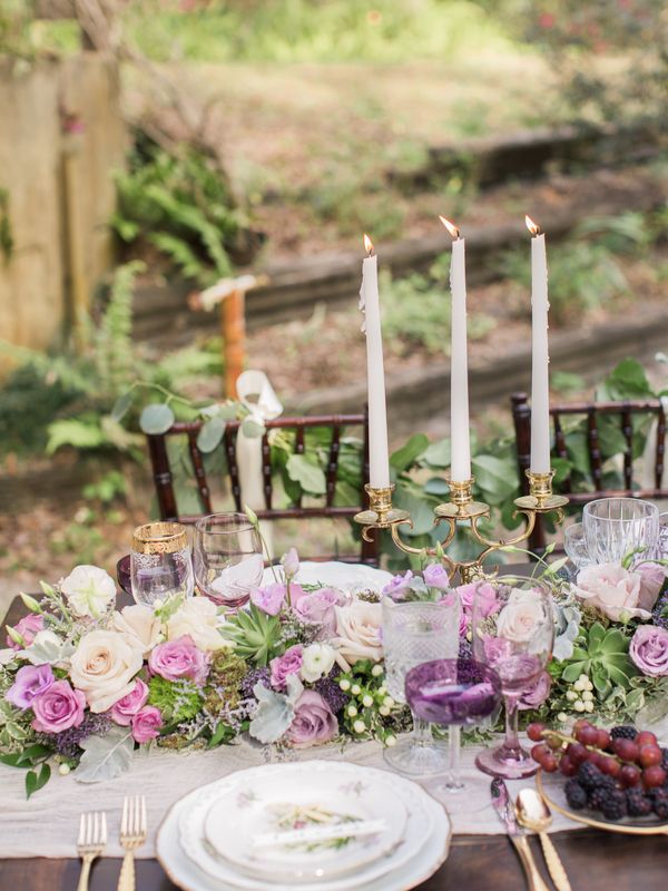  Irish Garden Greenery with Lovely Lavender + Ivory