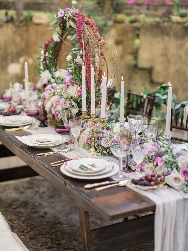  Irish Garden Greenery with Lovely Lavender + Ivory