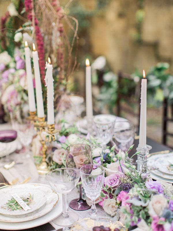  Irish Garden Greenery with Lovely Lavender + Ivory