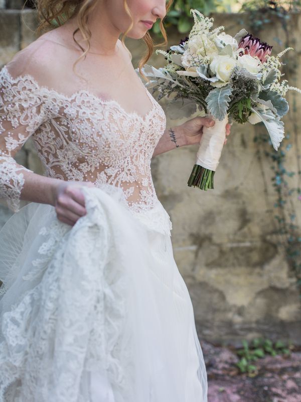  Irish Garden Greenery with Lovely Lavender + Ivory