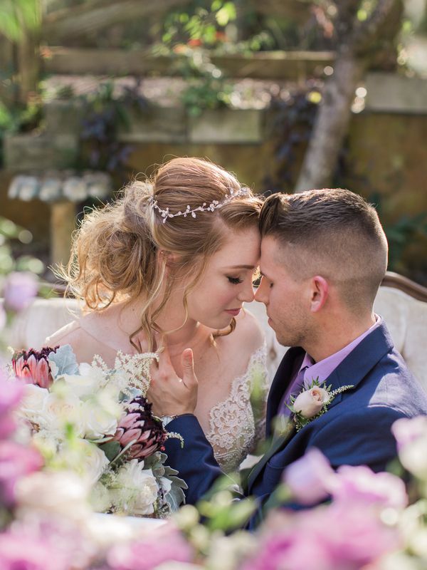  Irish Garden Greenery with Lovely Lavender + Ivory