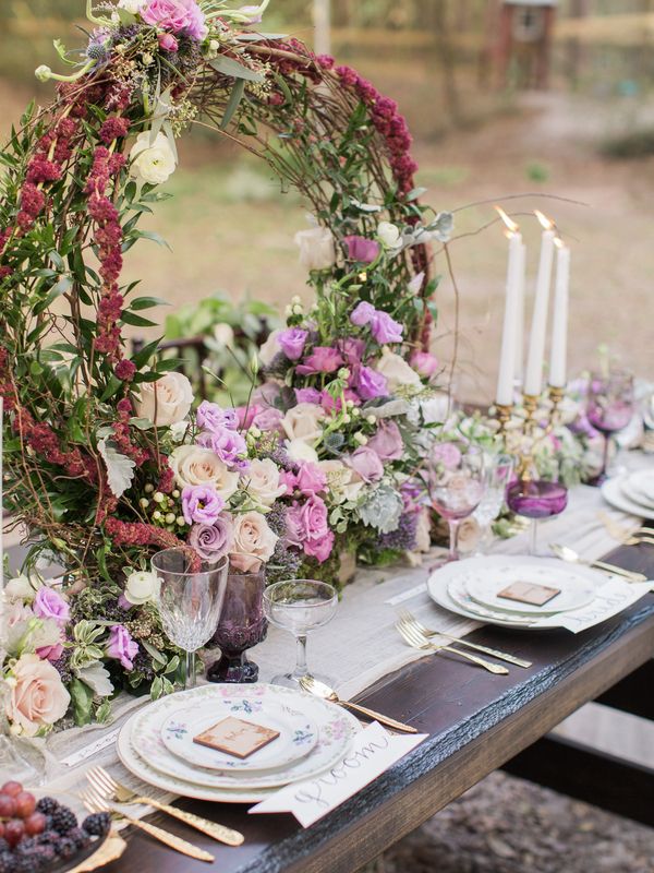  Irish Garden Greenery with Lovely Lavender + Ivory