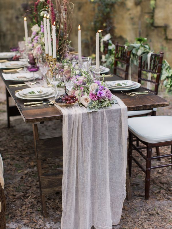  Irish Garden Greenery with Lovely Lavender + Ivory