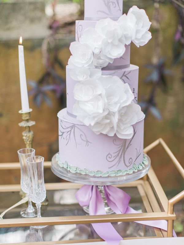  Irish Garden Greenery with Lovely Lavender + Ivory